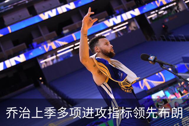 乔治上季多项进攻指标领先布朗